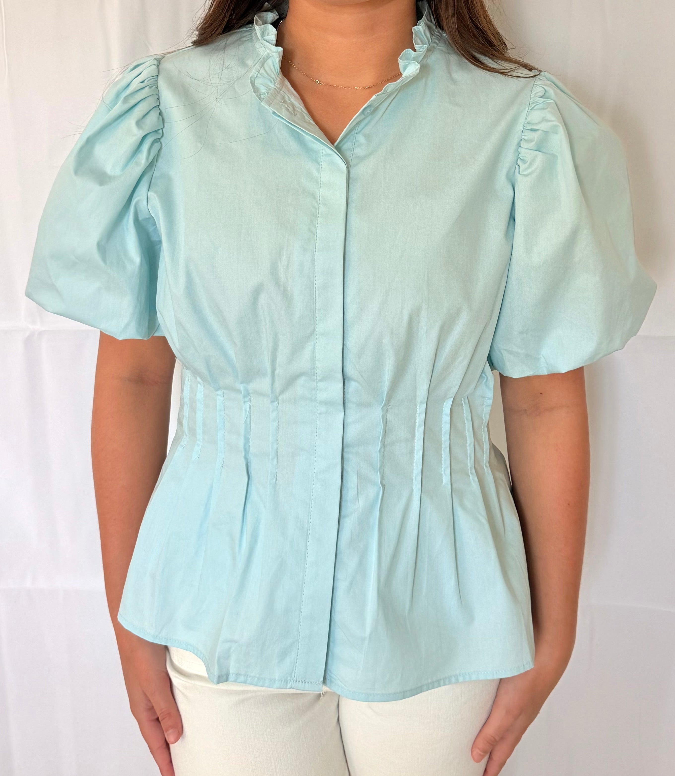Everyday Baby Blue Top