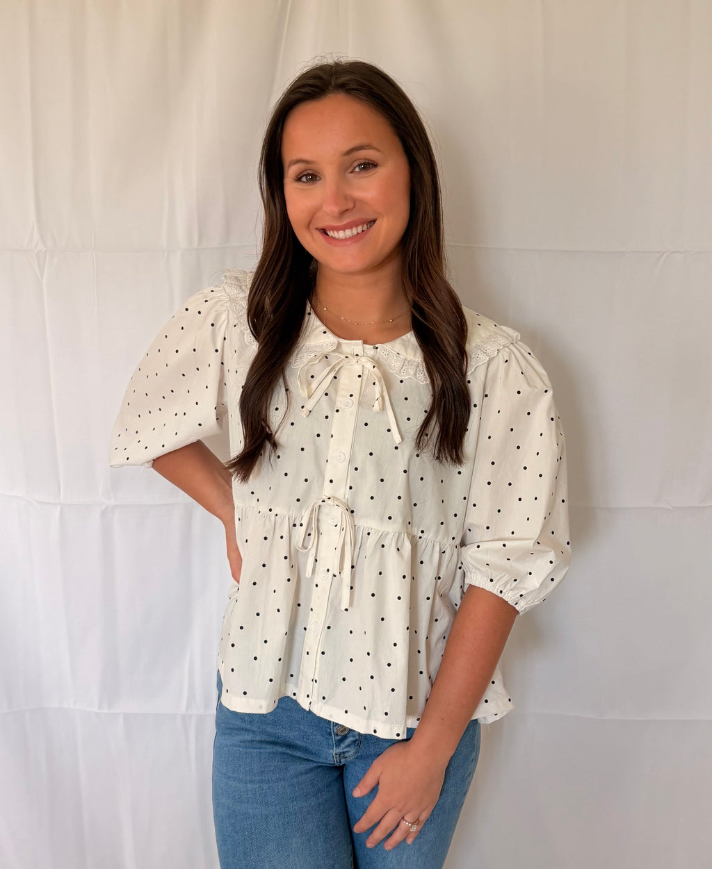 Polka Dot Top