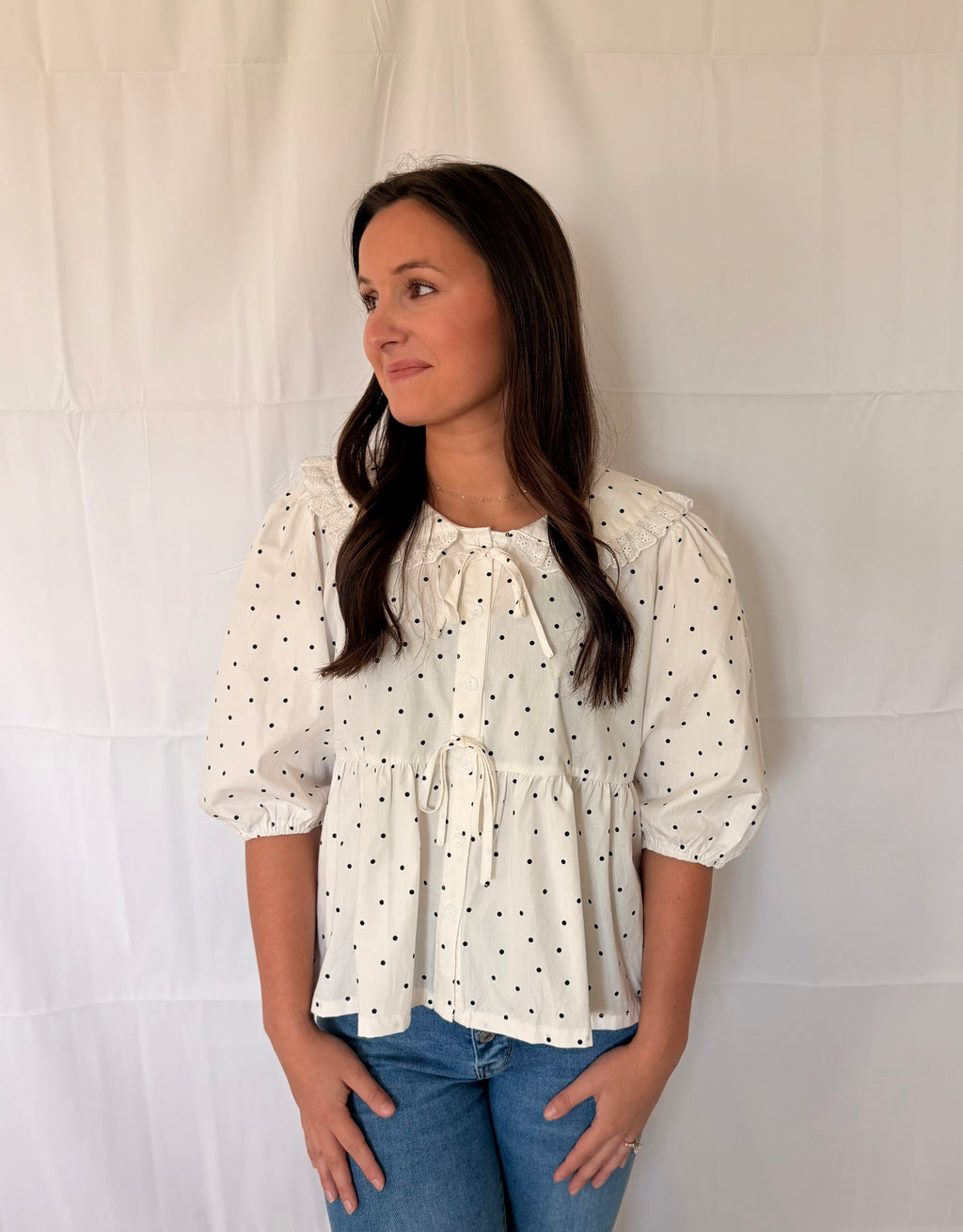 Polka Dot Top