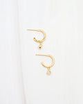 Diamond Drop Hoop